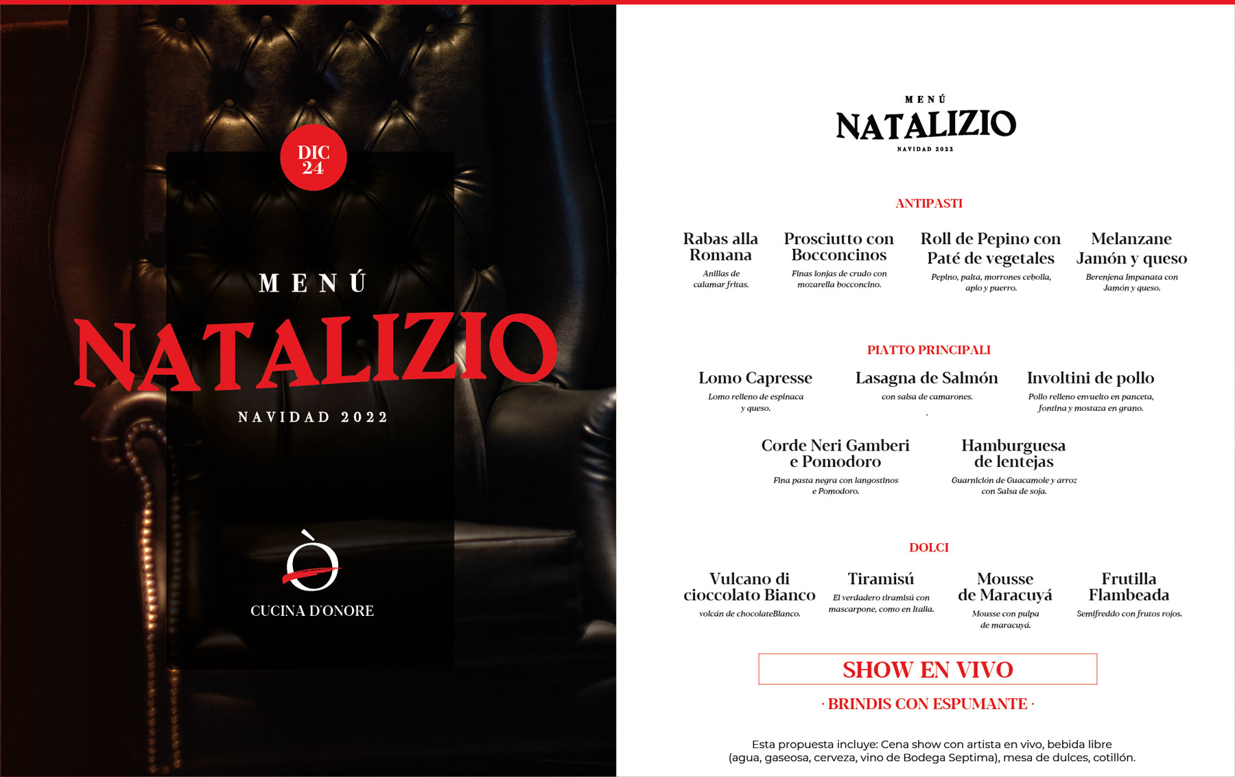 Menu Natalizio