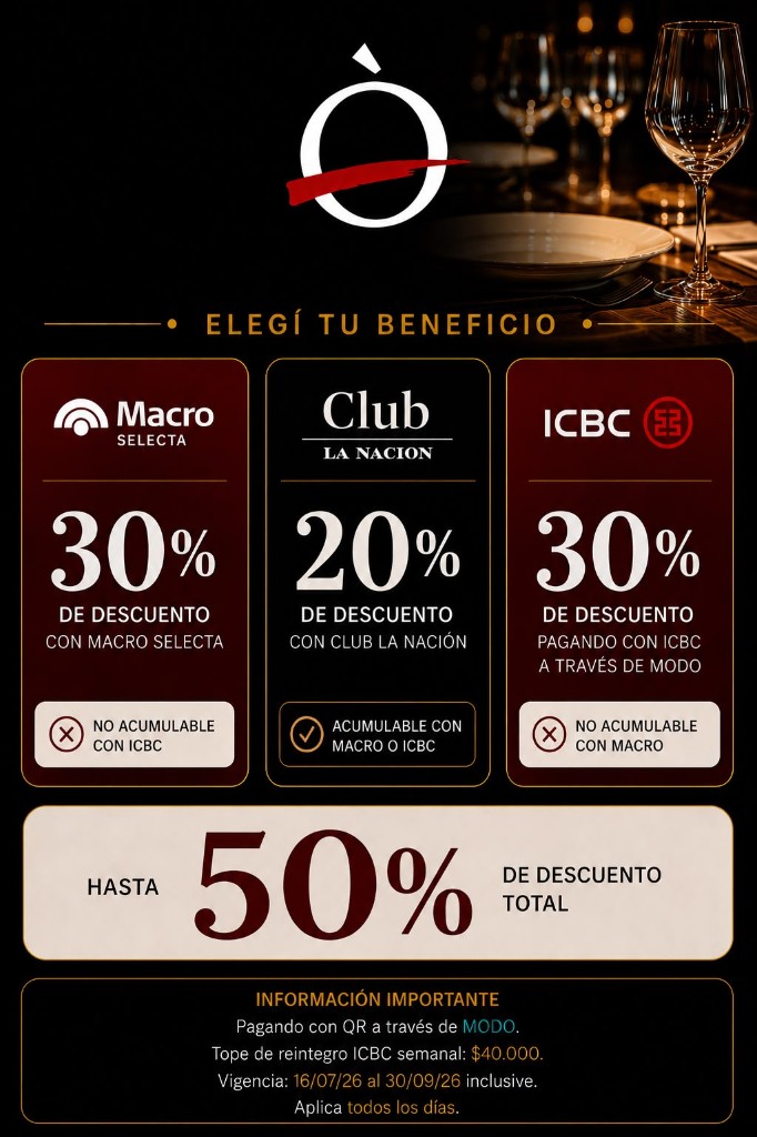 Elegí tu beneficio - Macro Selecta, Club La Nación e ICBC